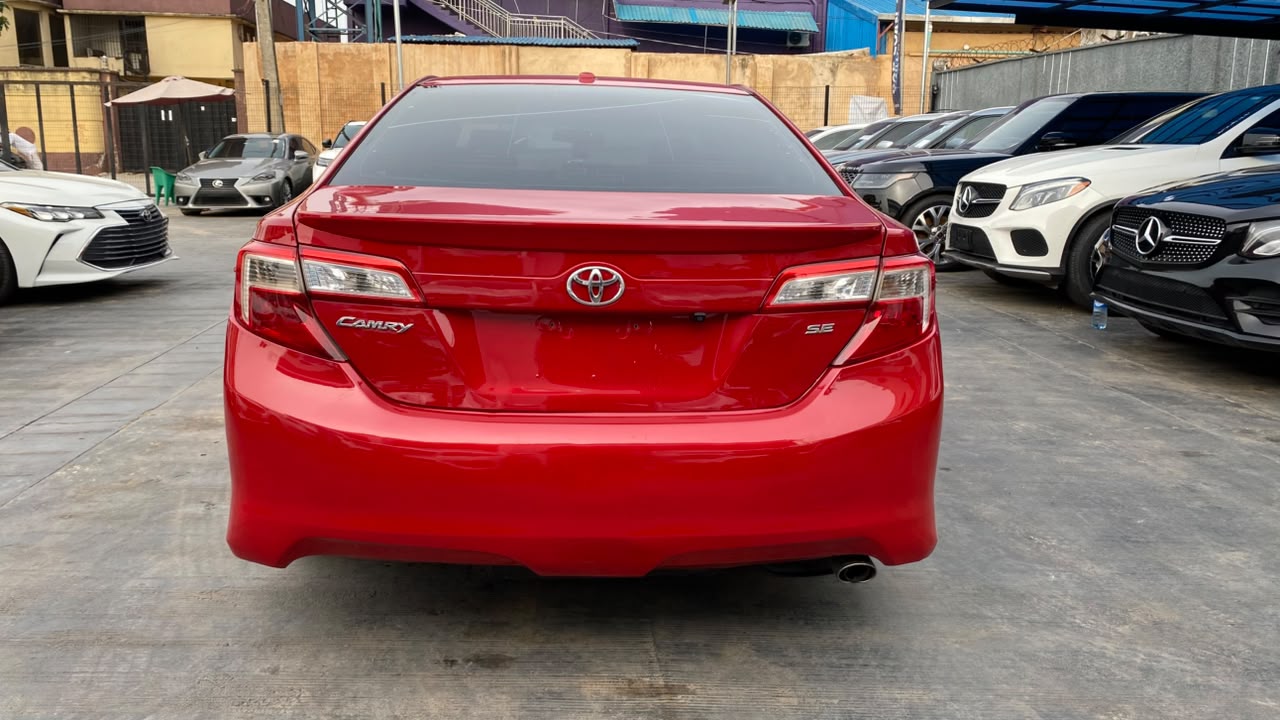 2014 Toyota Camry Red Sedan with Sporty Body Kit — photo 5