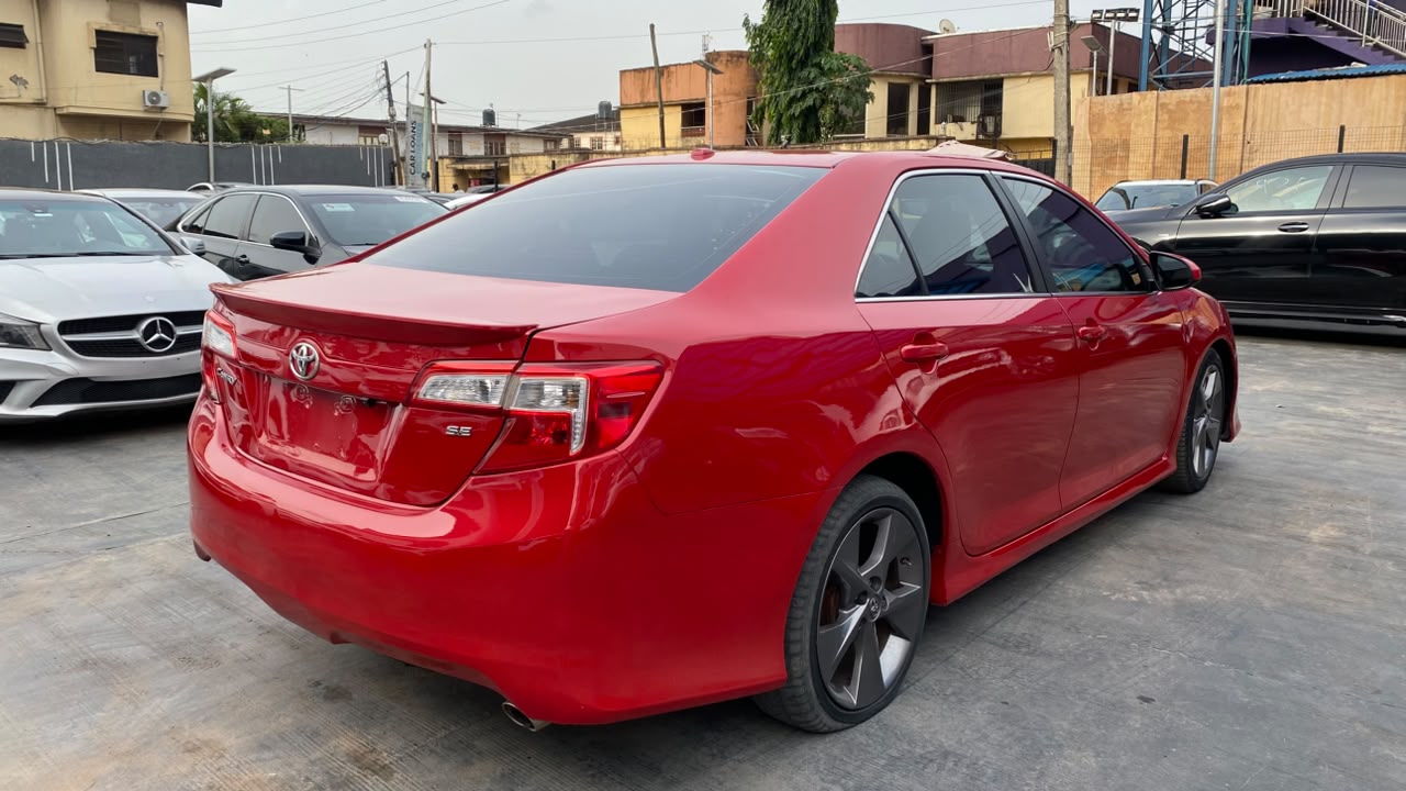 2014 Toyota Camry Red Sedan with Sporty Body Kit — photo 6