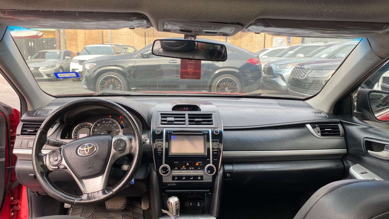 2014 Toyota Camry Red Sedan with Sporty Body Kit — photo 7