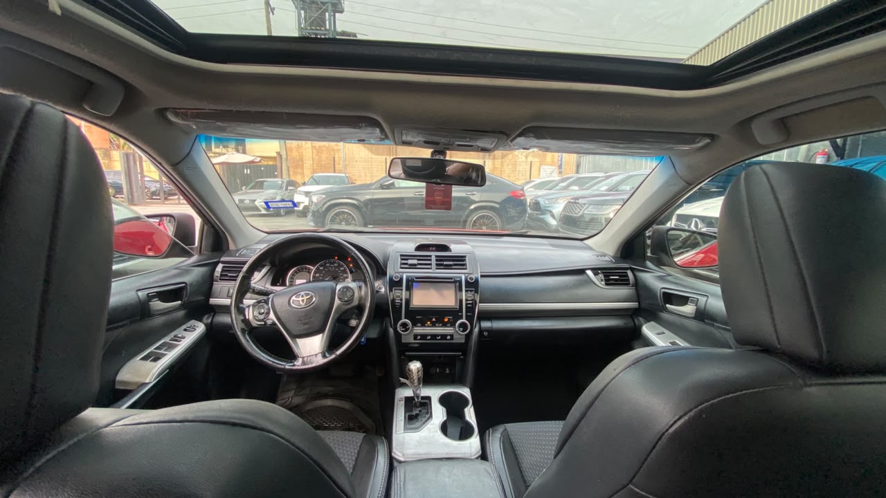 2014 Toyota Camry Red Sedan with Sporty Body Kit — photo 8