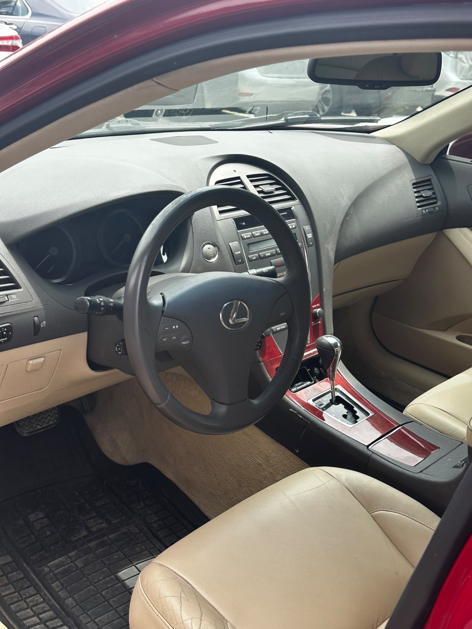 2009 Lexus ES 350 Sedan, Red
