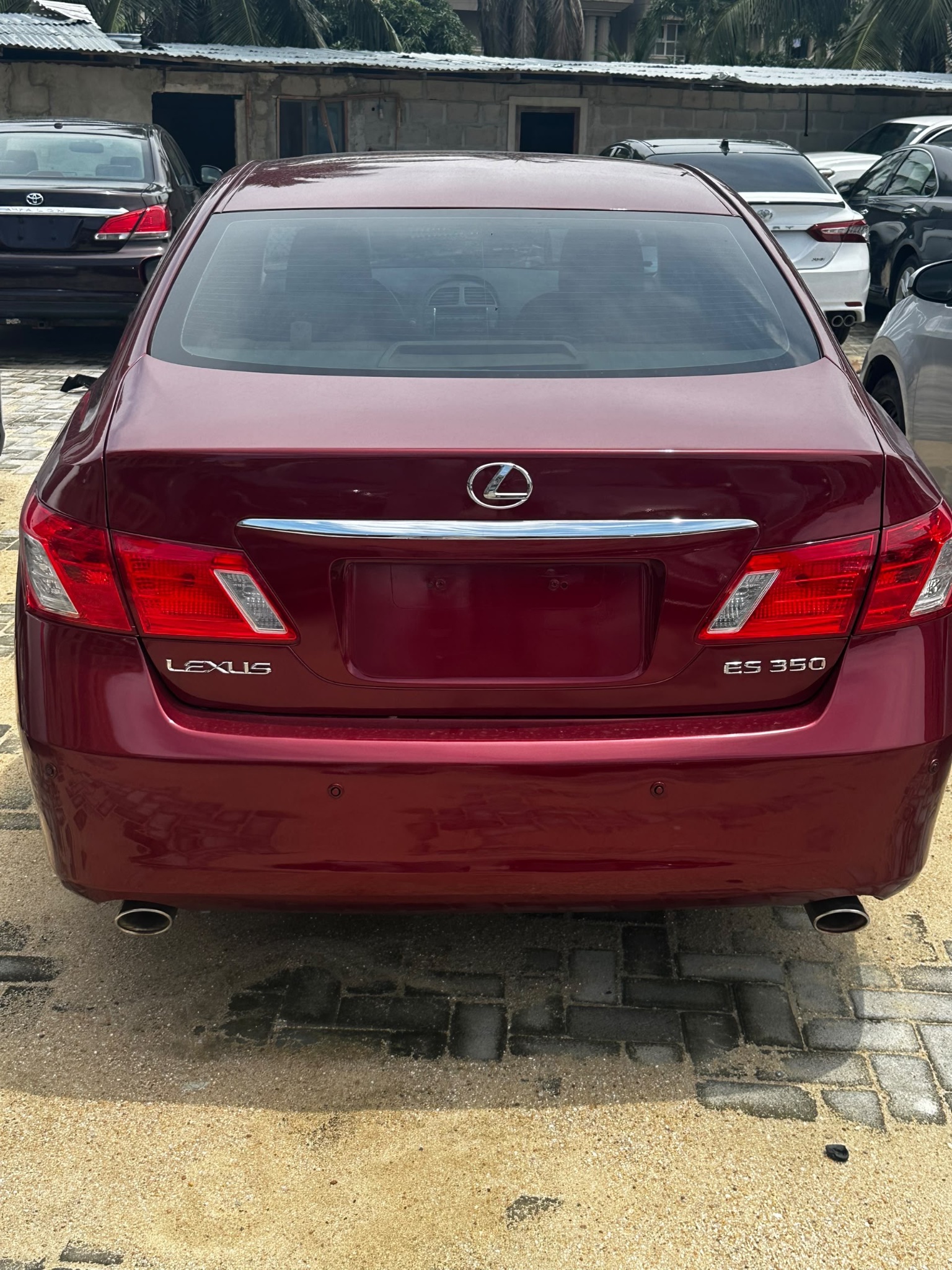 2009 Lexus ES 350 Sedan, Red