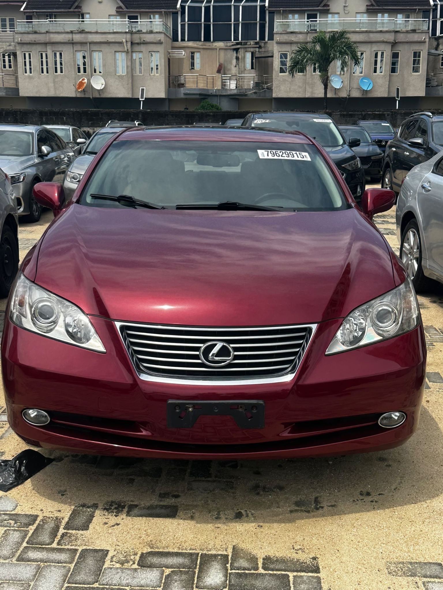2009 Lexus ES 350 Sedan, Red