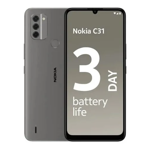 Nokia C31 3GB RAM 32GB Storage Smartphone