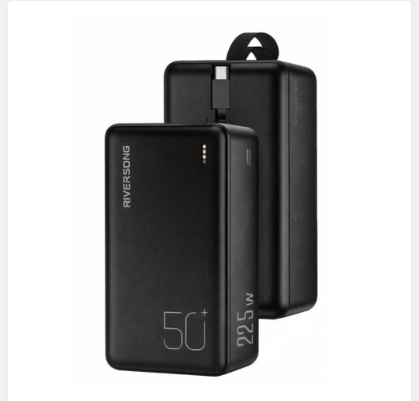 Riversong Vision 50S PB142 (Heavy-duty backup) – 50,000mAh Capacity