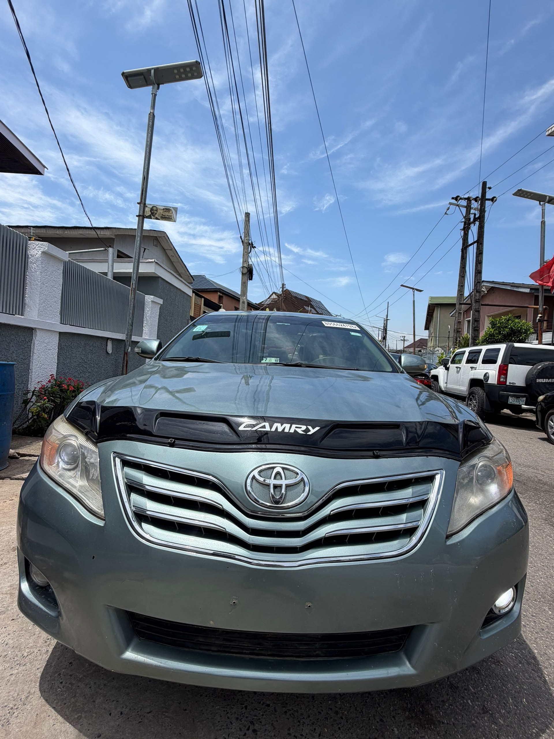 Toyota Camry XLE 2008, Silver Sedan
