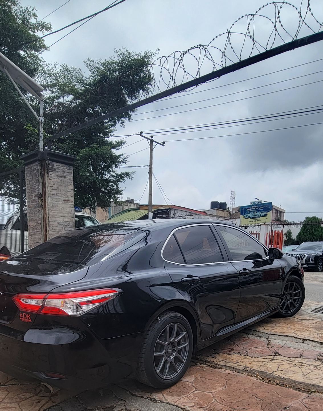 Toyota Camry Black Sedan with Neat Interior
