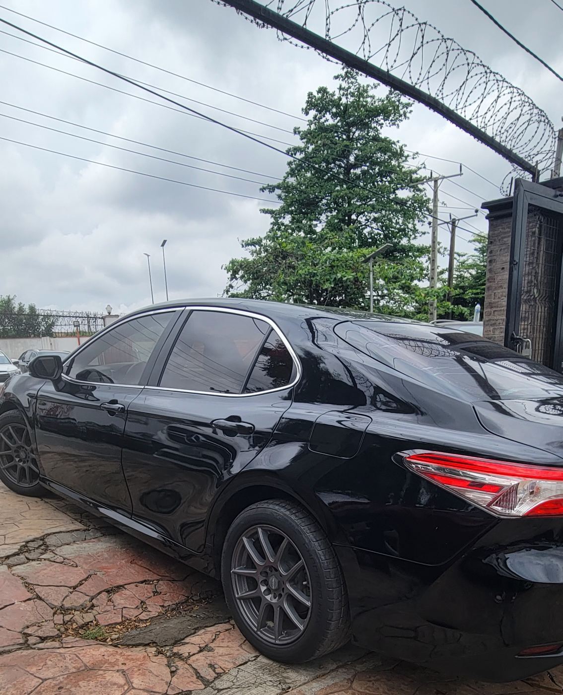 Toyota Camry Black Sedan with Neat Interior