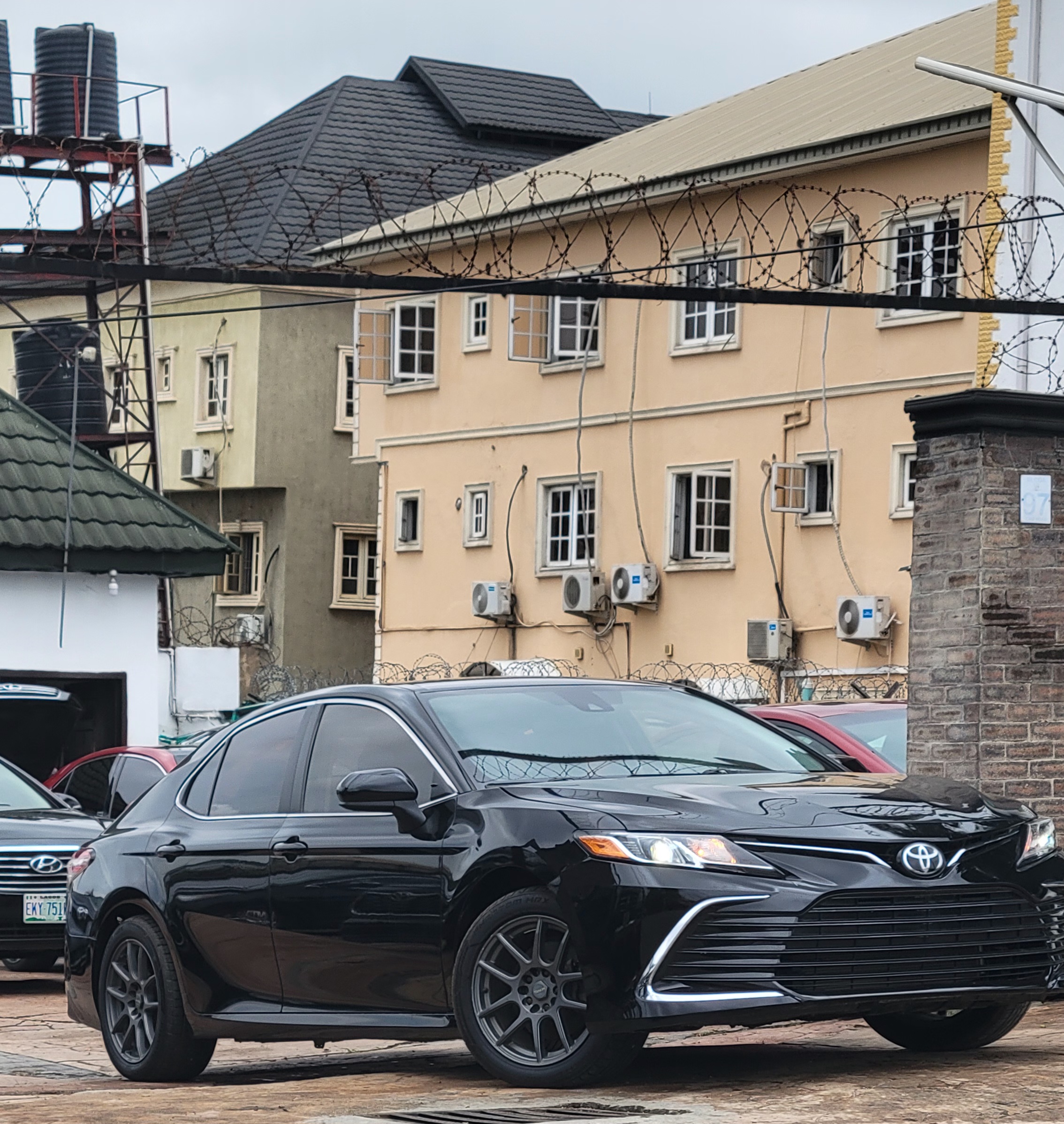 Toyota Camry Black Sedan with Neat Interior