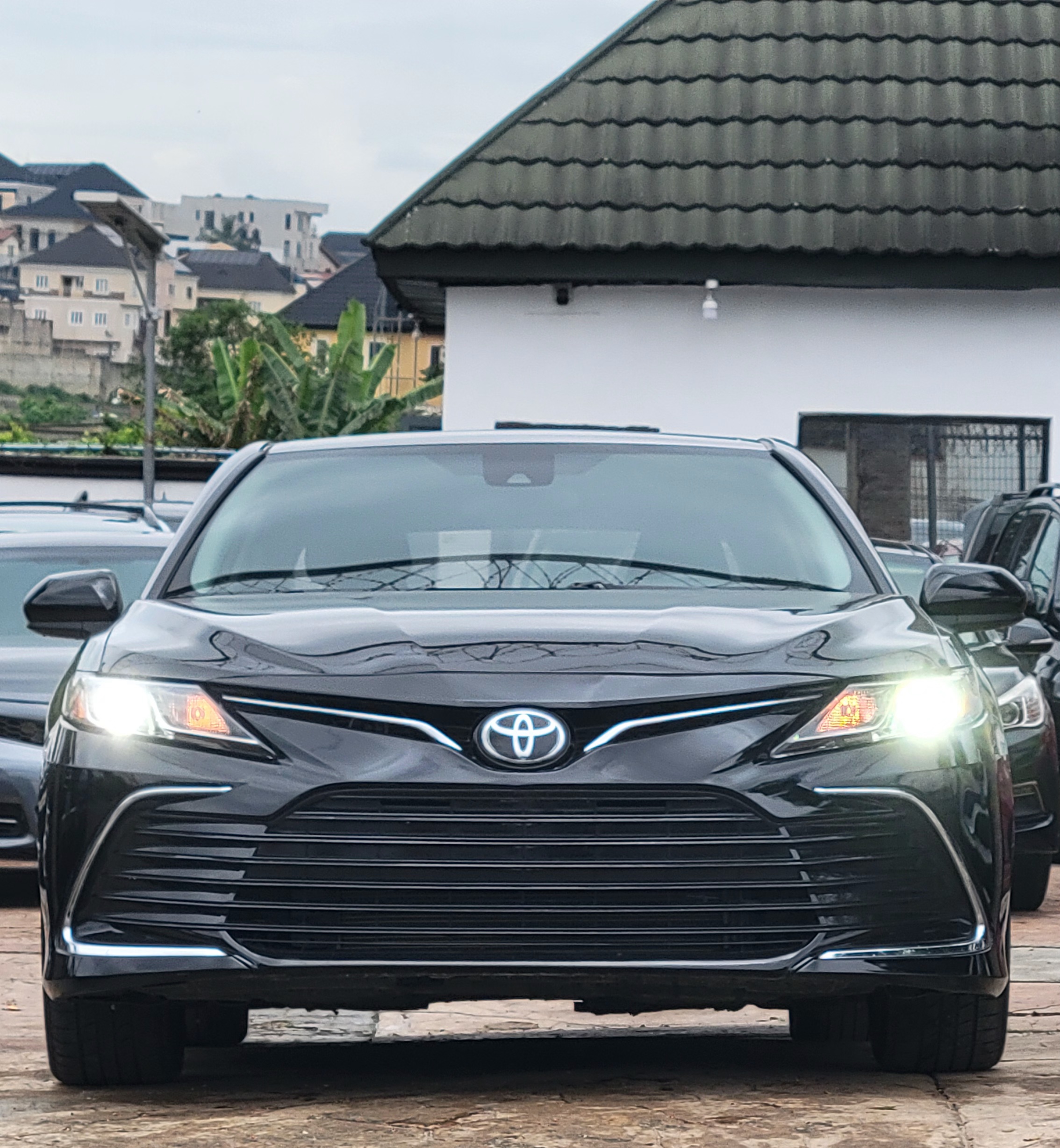 Toyota Camry Black Sedan with Neat Interior