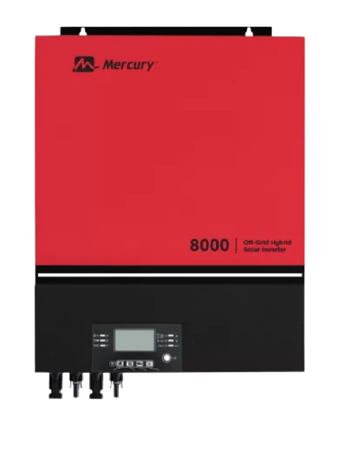Mercury 8KVA Solar Hybrid Inverter MPPT