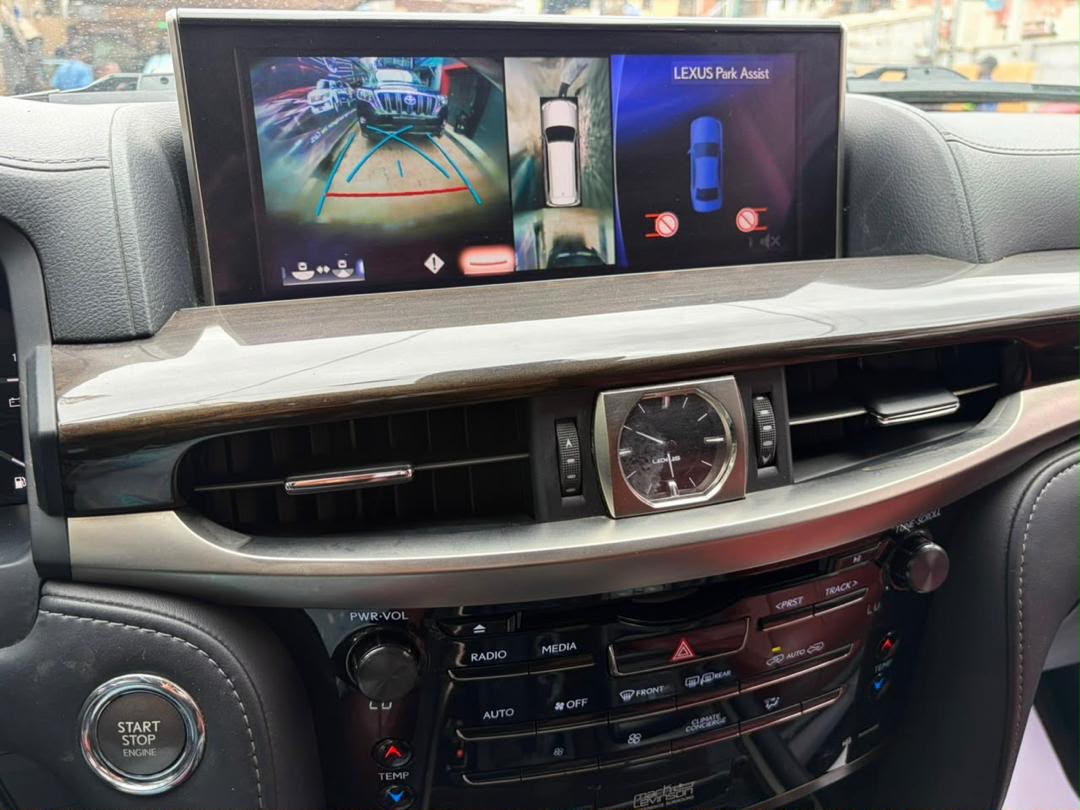 Lexus LX570 Super Sport Black SUV — photo 6