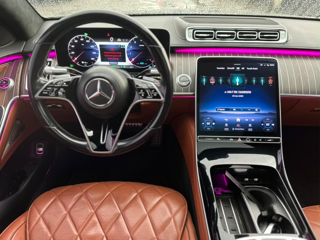 Mercedes-Benz S580 4MATIC, Black Sedan