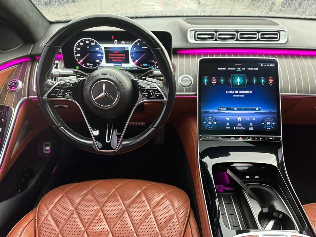 Mercedes-Benz S580 4MATIC, Black Sedan