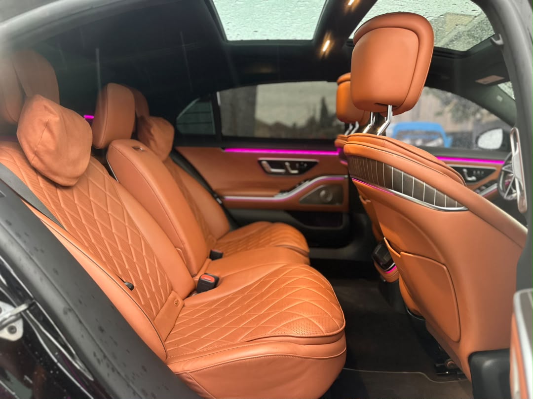 Mercedes-Benz S580 4MATIC, Black Sedan