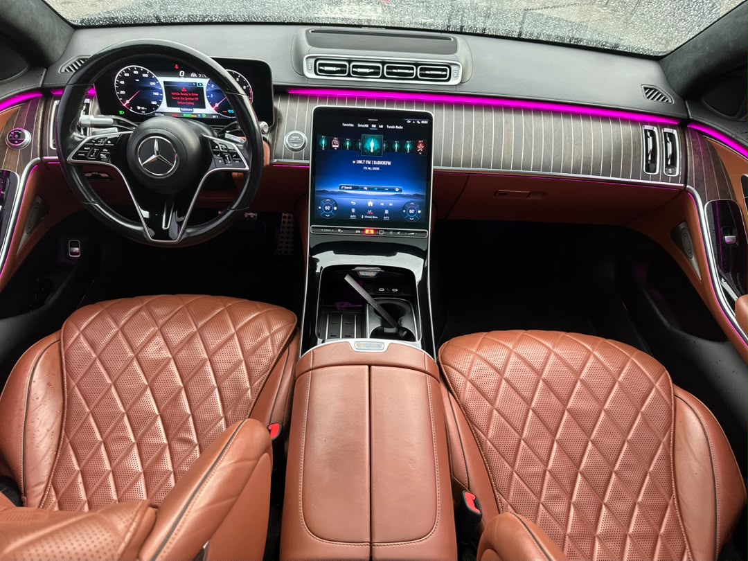 Mercedes-Benz S580 4MATIC, Black Sedan