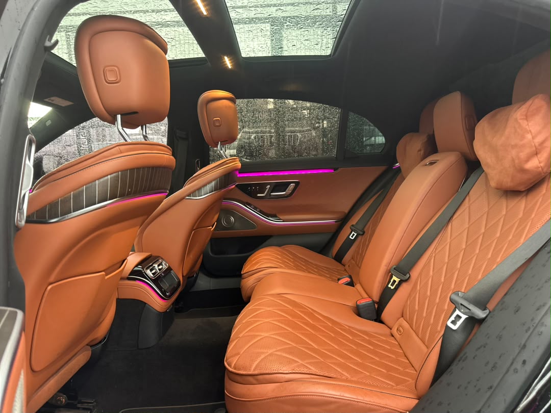 Mercedes-Benz S580 4MATIC, Black Sedan