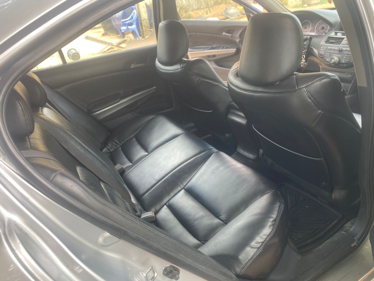 Honda Accord Silver Sedan with Leather Interior