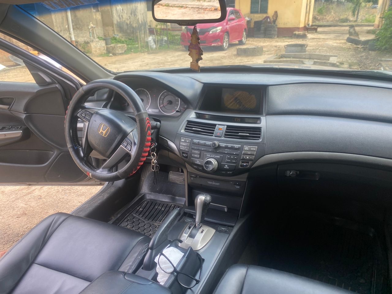 Honda Accord Silver Sedan with Leather Interior