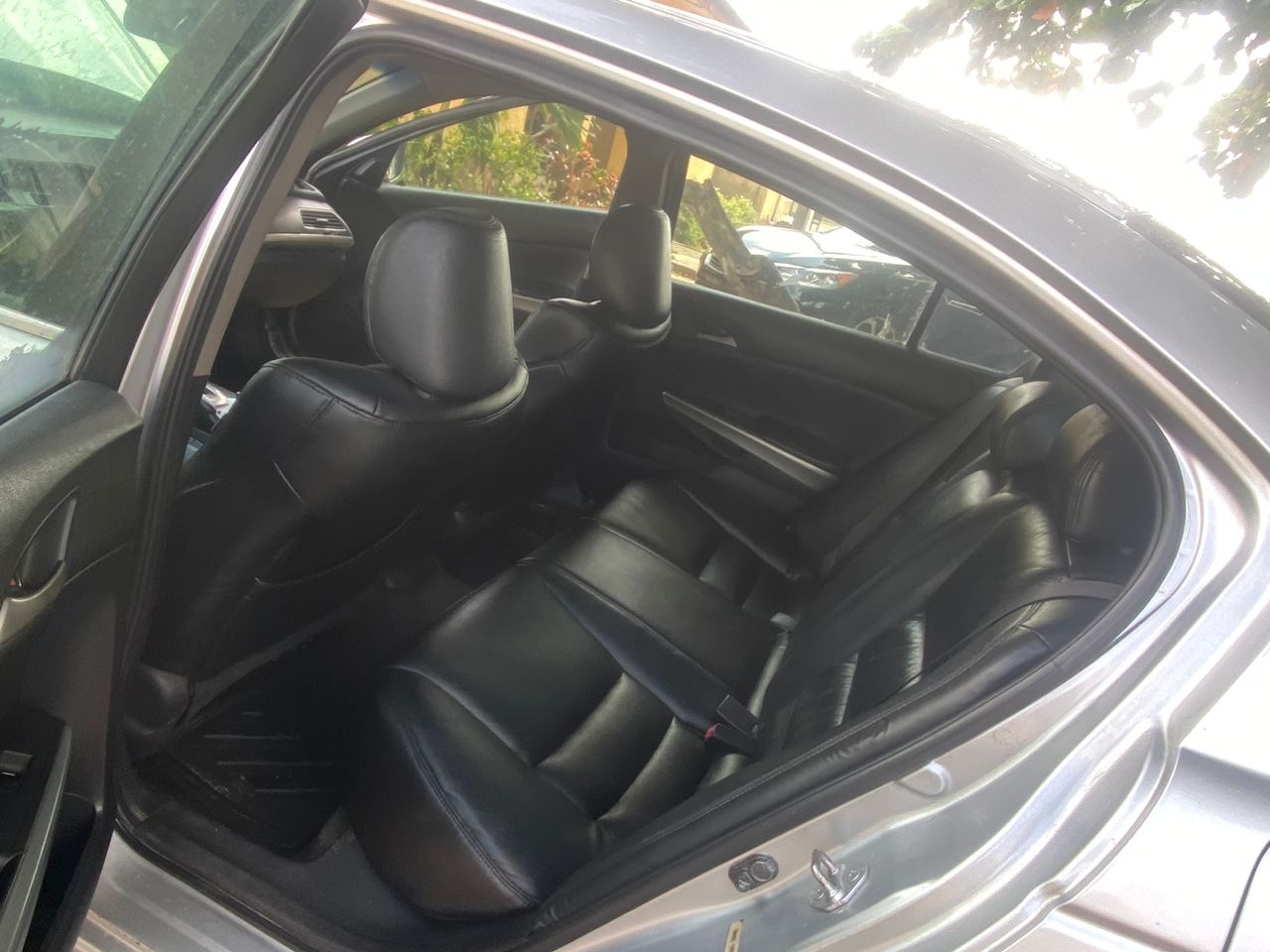 Honda Accord Silver Sedan with Leather Interior