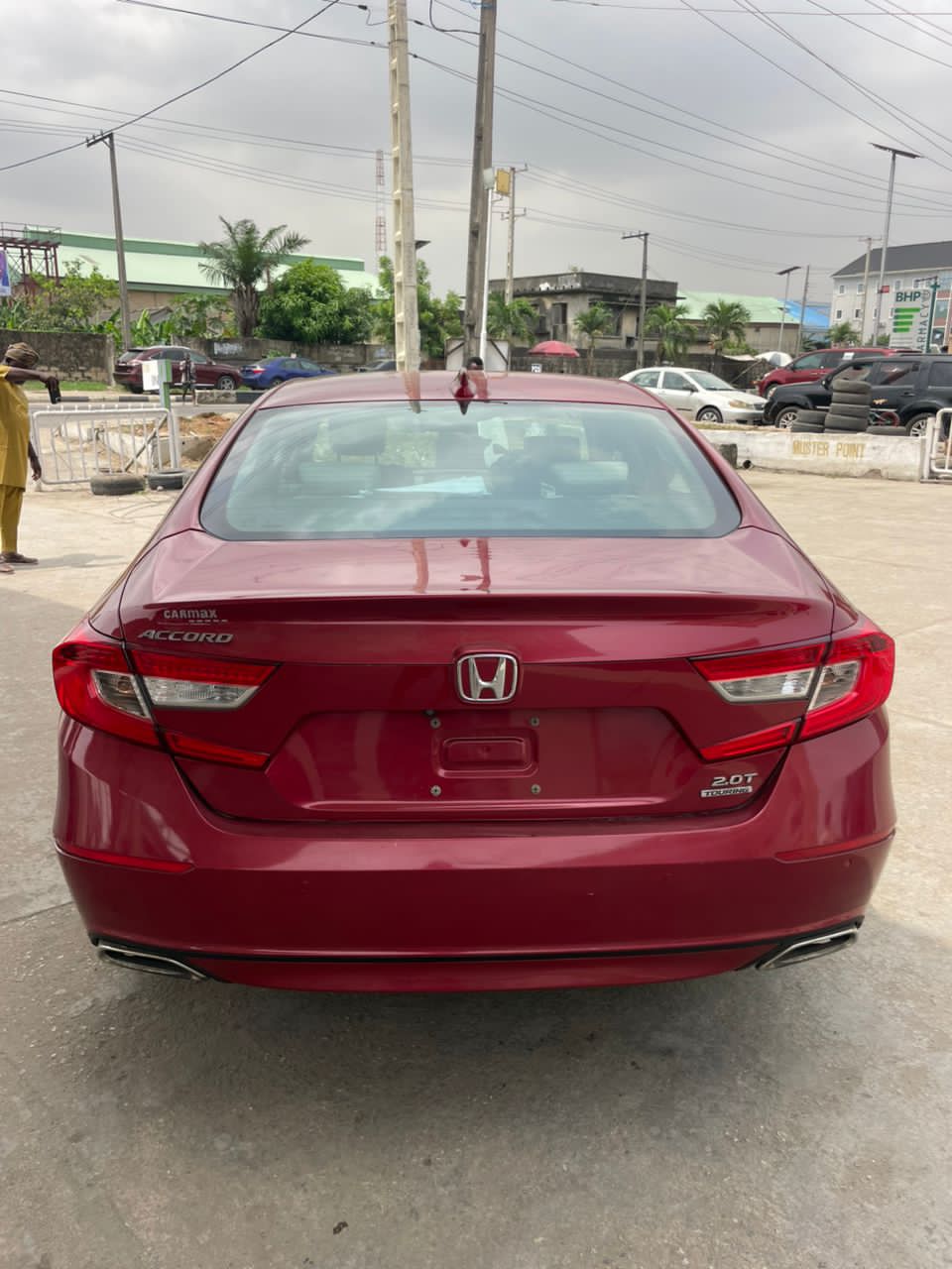 Honda Accord 2.0T Red Sedan