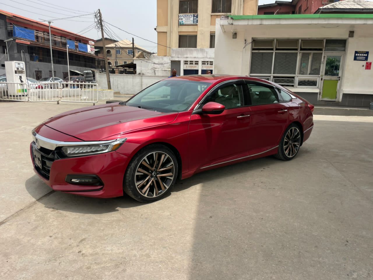 Honda Accord 2.0T Red Sedan