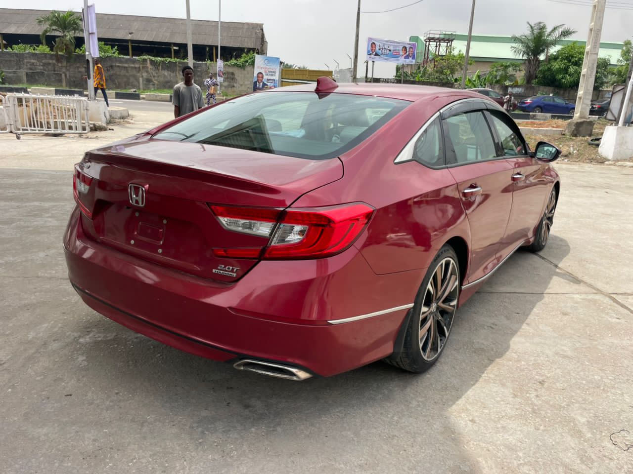 Honda Accord 2.0T Red Sedan