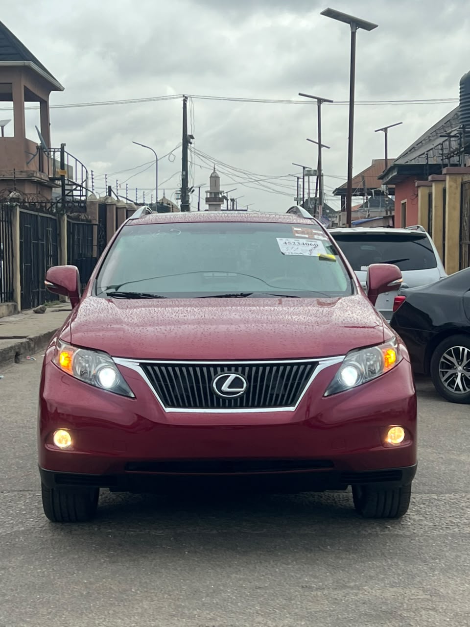 Lexus RX 350 Red SUV with Alloy Wheels