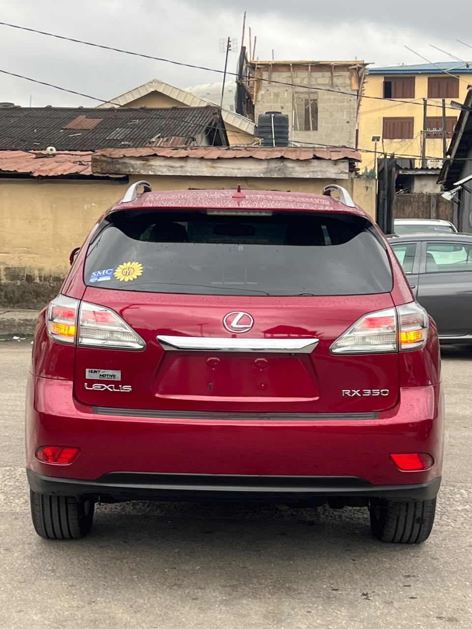 Lexus RX 350 Red SUV with Alloy Wheels