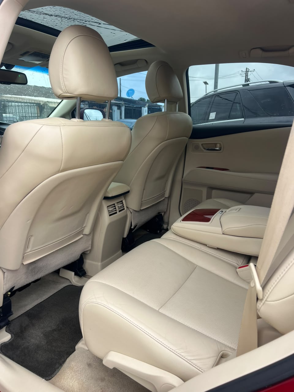 Lexus RX 350 Red SUV with Alloy Wheels