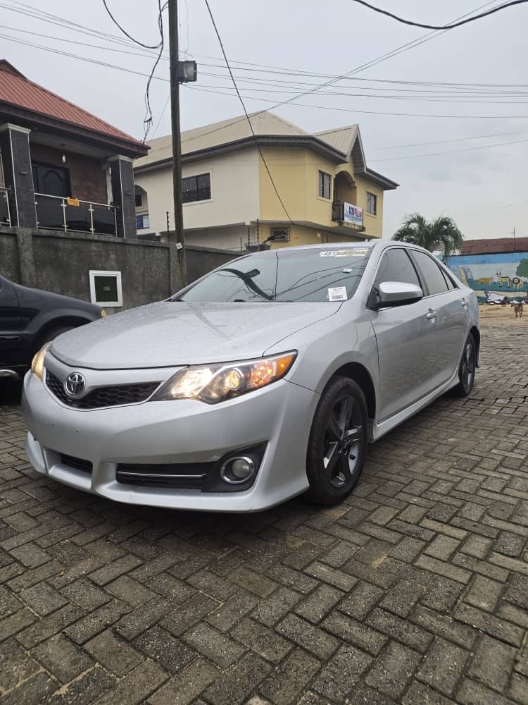 Toyota Camry Silver Sedan with Sunroof