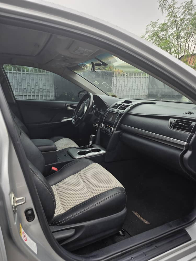 Toyota Camry Silver Sedan with Sunroof