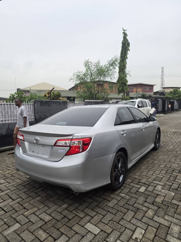 Toyota Camry Silver Sedan with Sunroof
