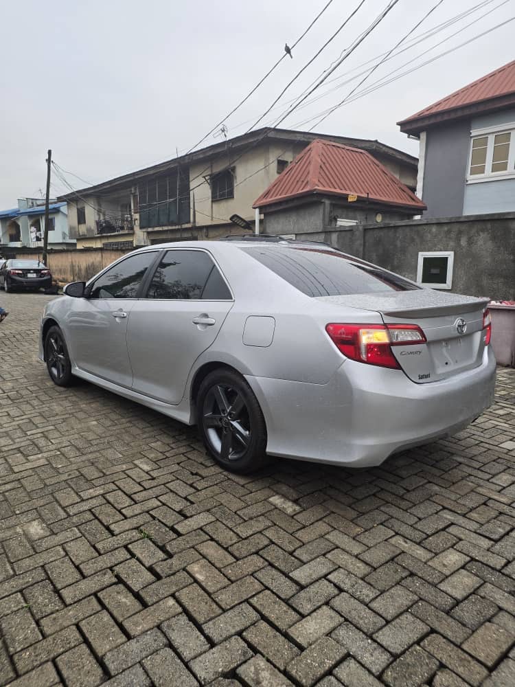 Toyota Camry Silver Sedan with Sunroof