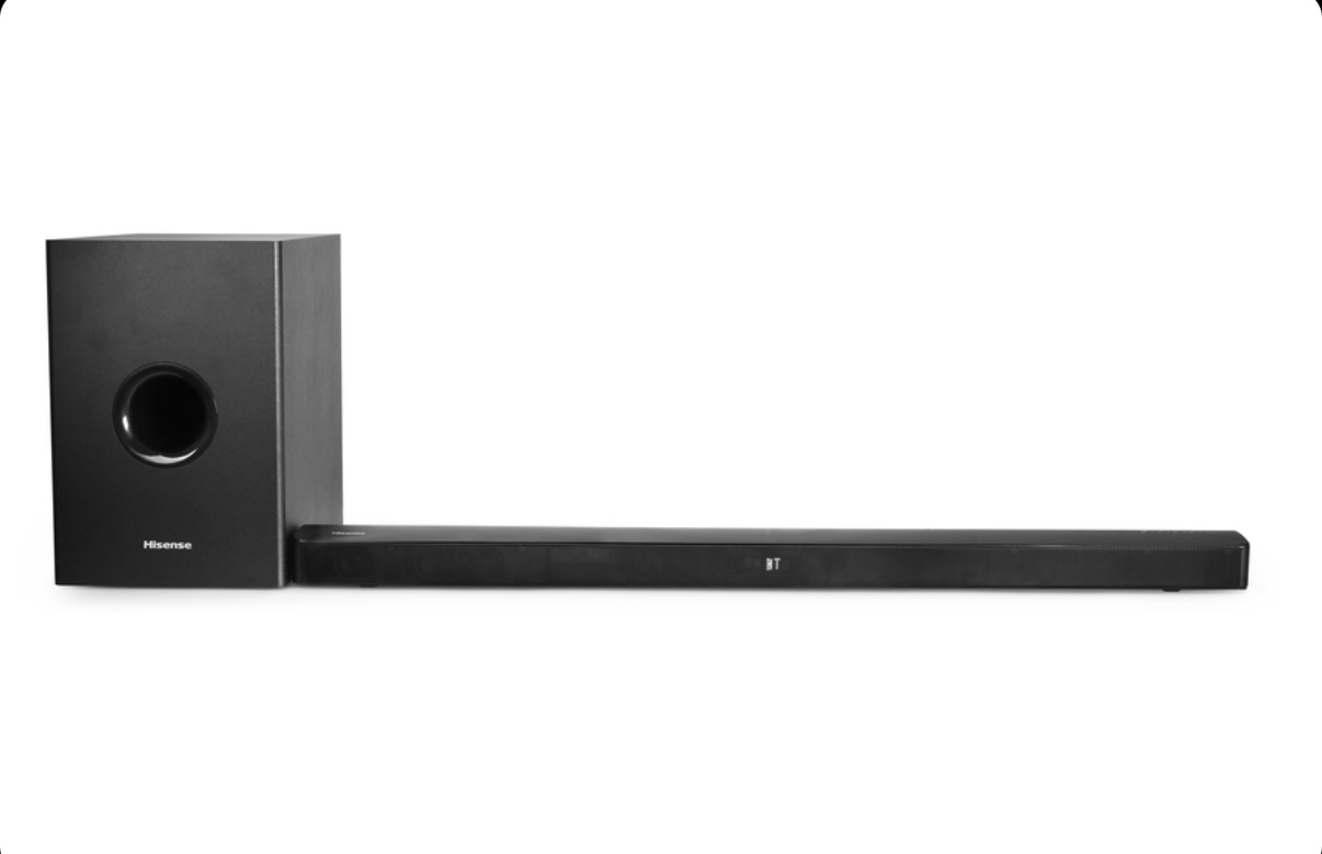 Hisense HS219 2.1ch 120W Soundbar with wireless subwoofer