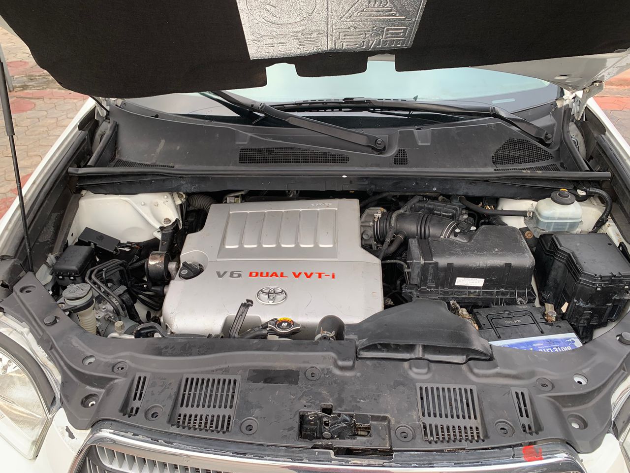 2008 Toyota Highlander V6 White SUV
