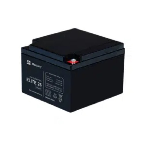 Mercury Elite 26ah 12V Deep Cycle Battery
