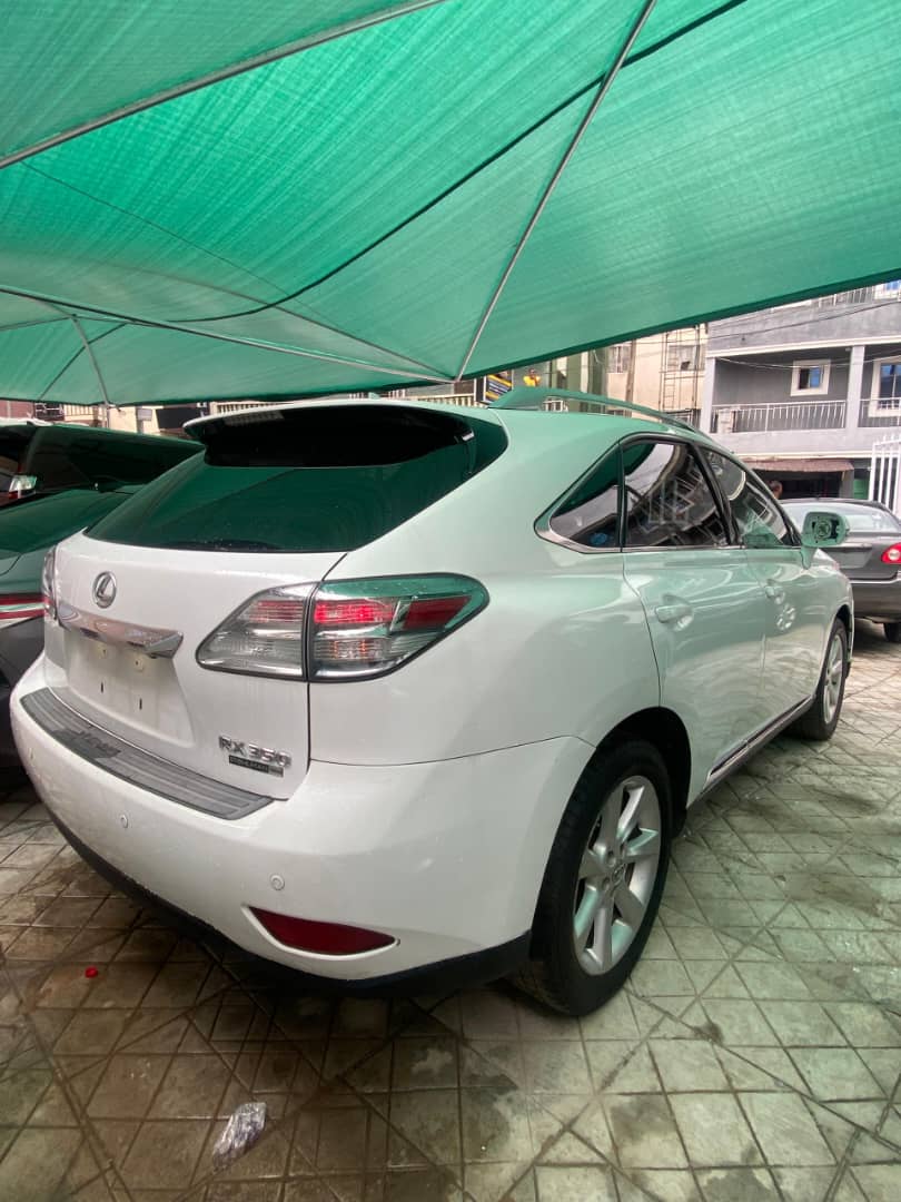 Lexus RX 350 White SUV — photo 8