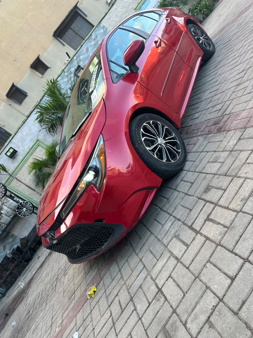Toyota Corolla LE Red Sedan