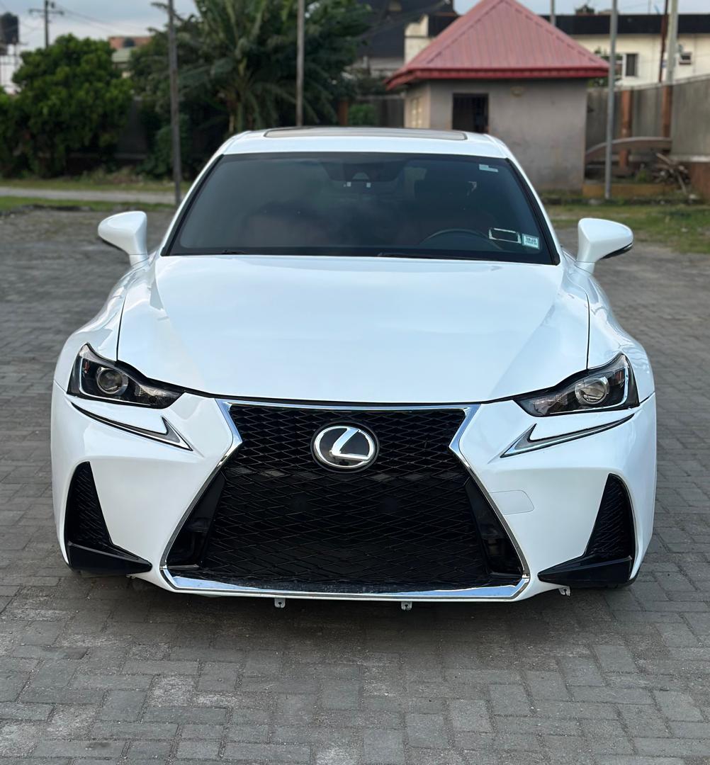 Lexus IS 300 AWD White Sedan