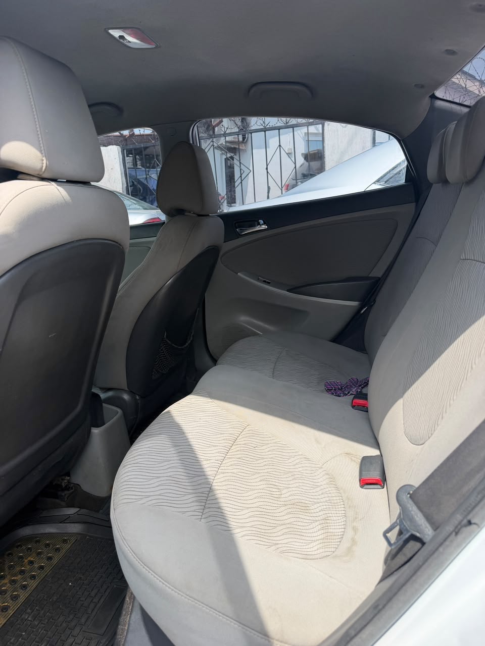 Hyundai Accent Silver Sedan
