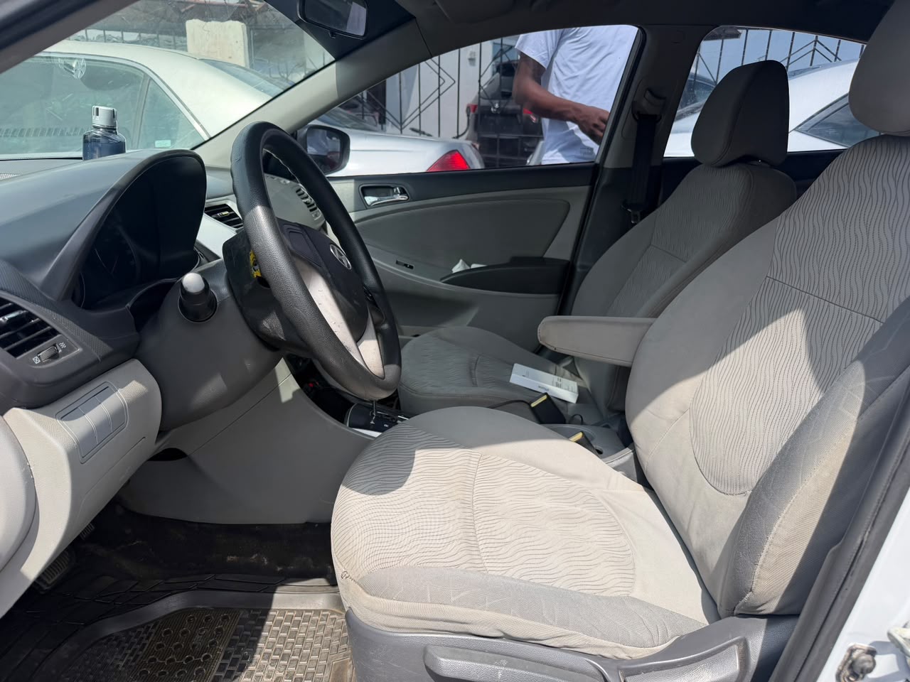 Hyundai Accent Silver Sedan