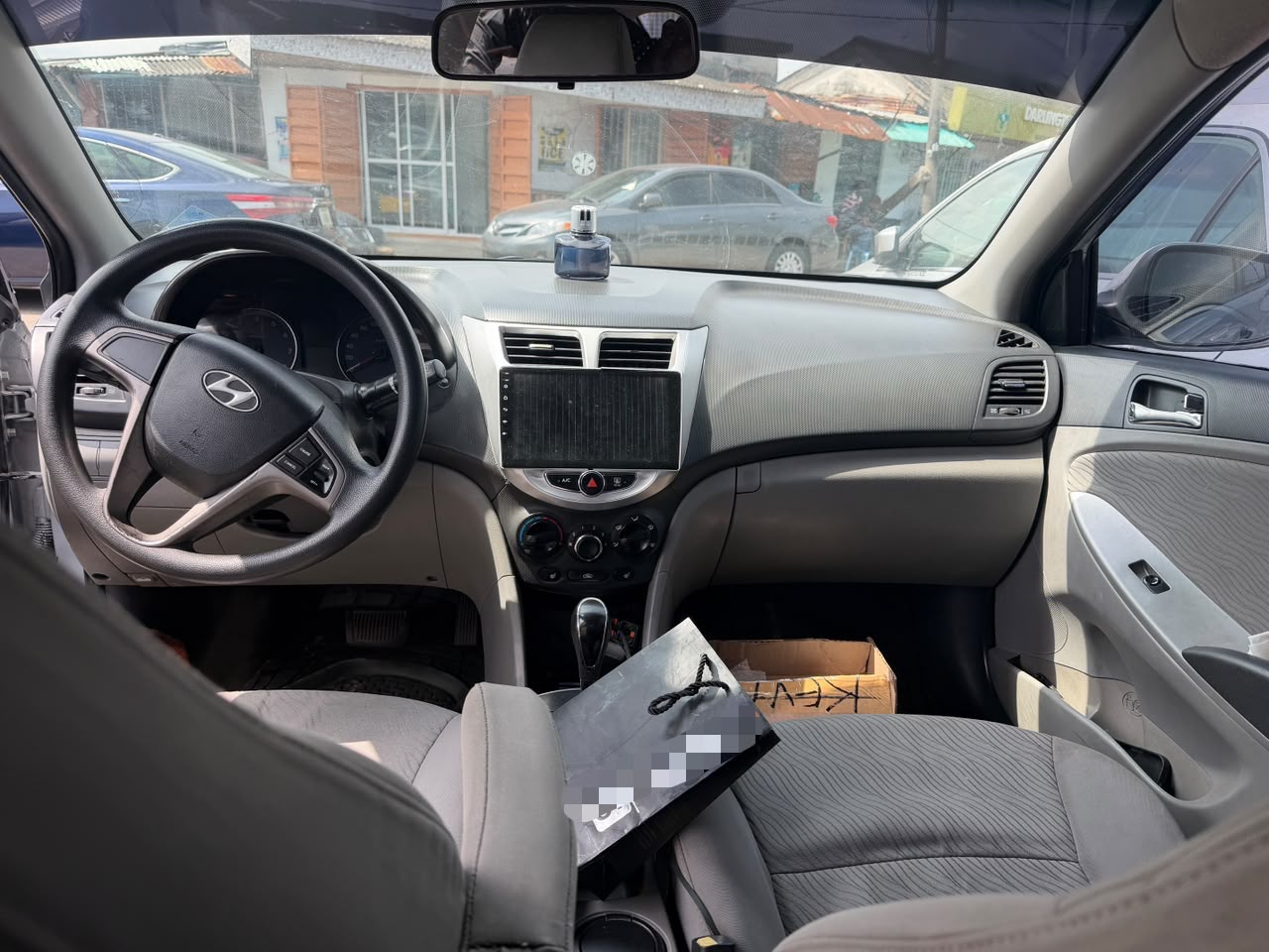 Hyundai Accent Silver Sedan
