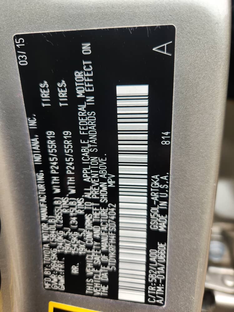 2015 Toyota Highlander Gold SUV for Sale — photo 5