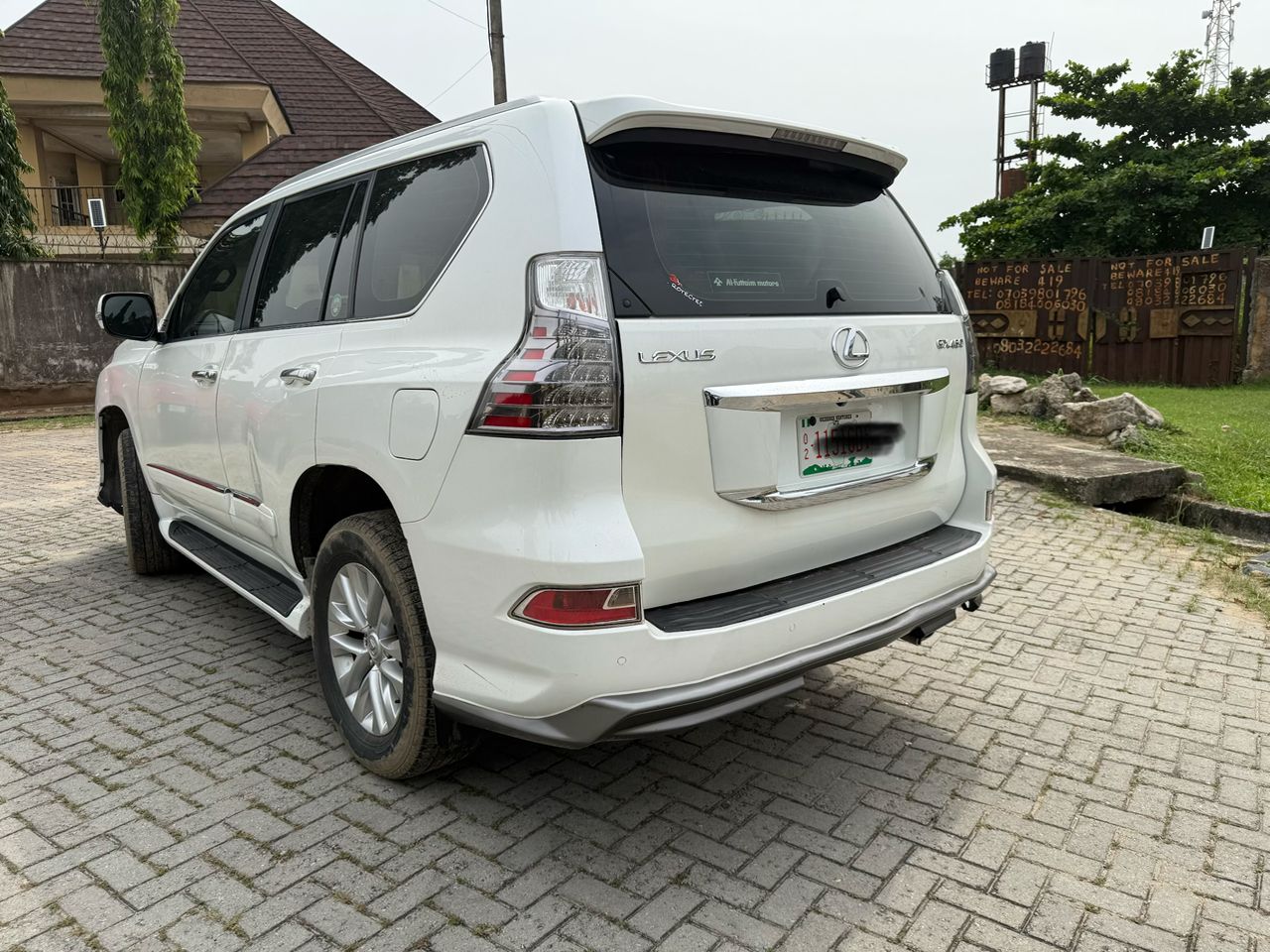 Lexus GX450, White SUV for Sale