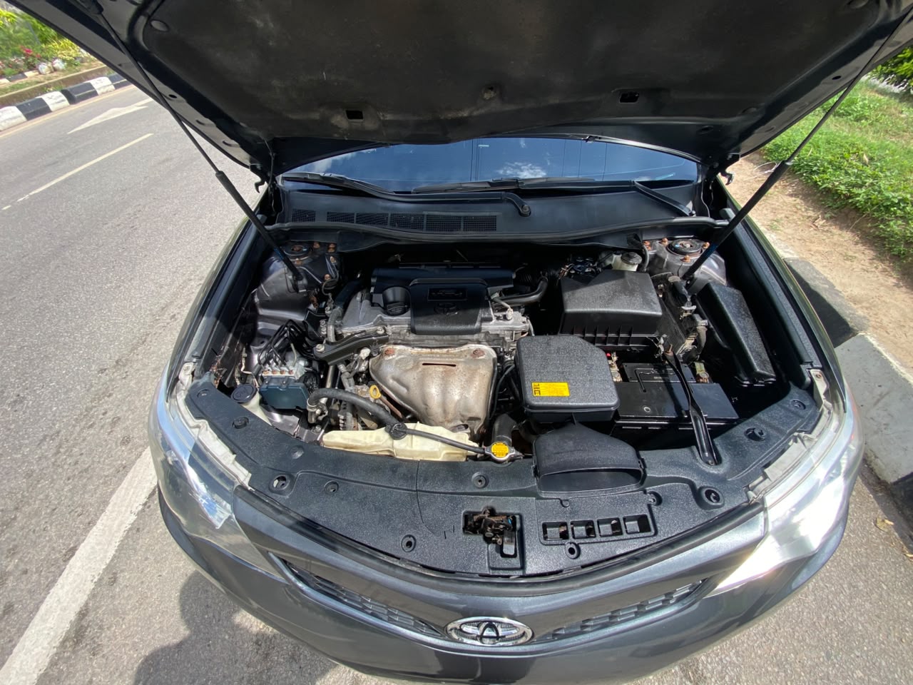 2013 TOYOTA CAMRY SE GRAY COLOR — photo 2