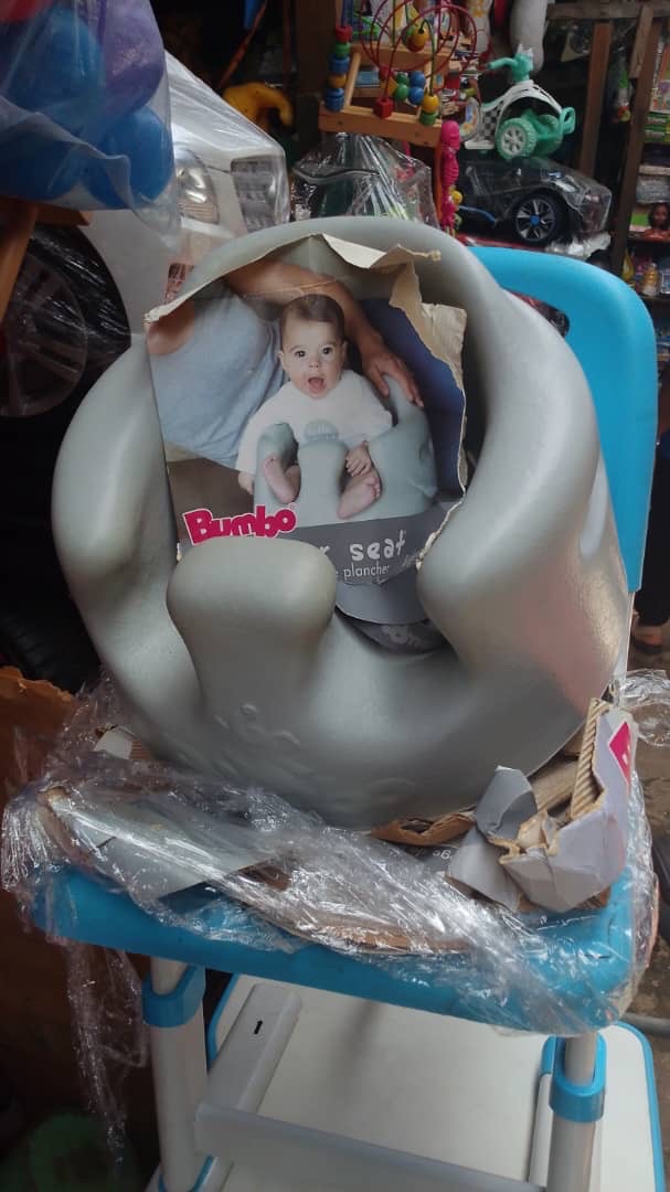 Bumbo Baby Seat, Grey