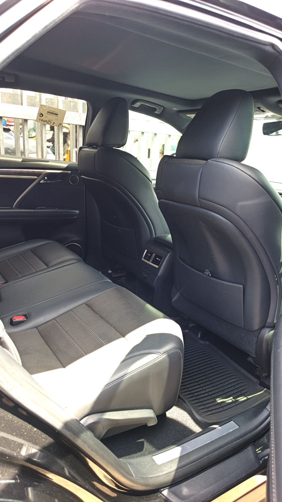 Lexus RX 350 F Sport, black on black SUV