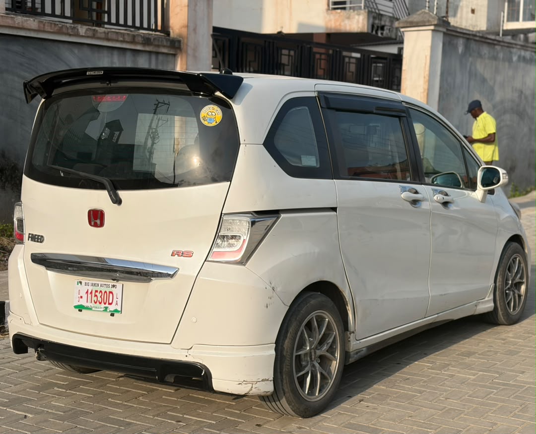 2014 Honda Freed RS White MPV with Sporty Body Kit