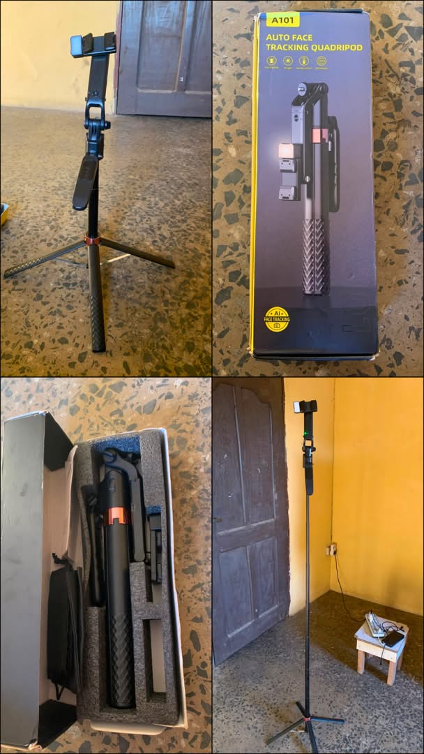 Tracking tripod